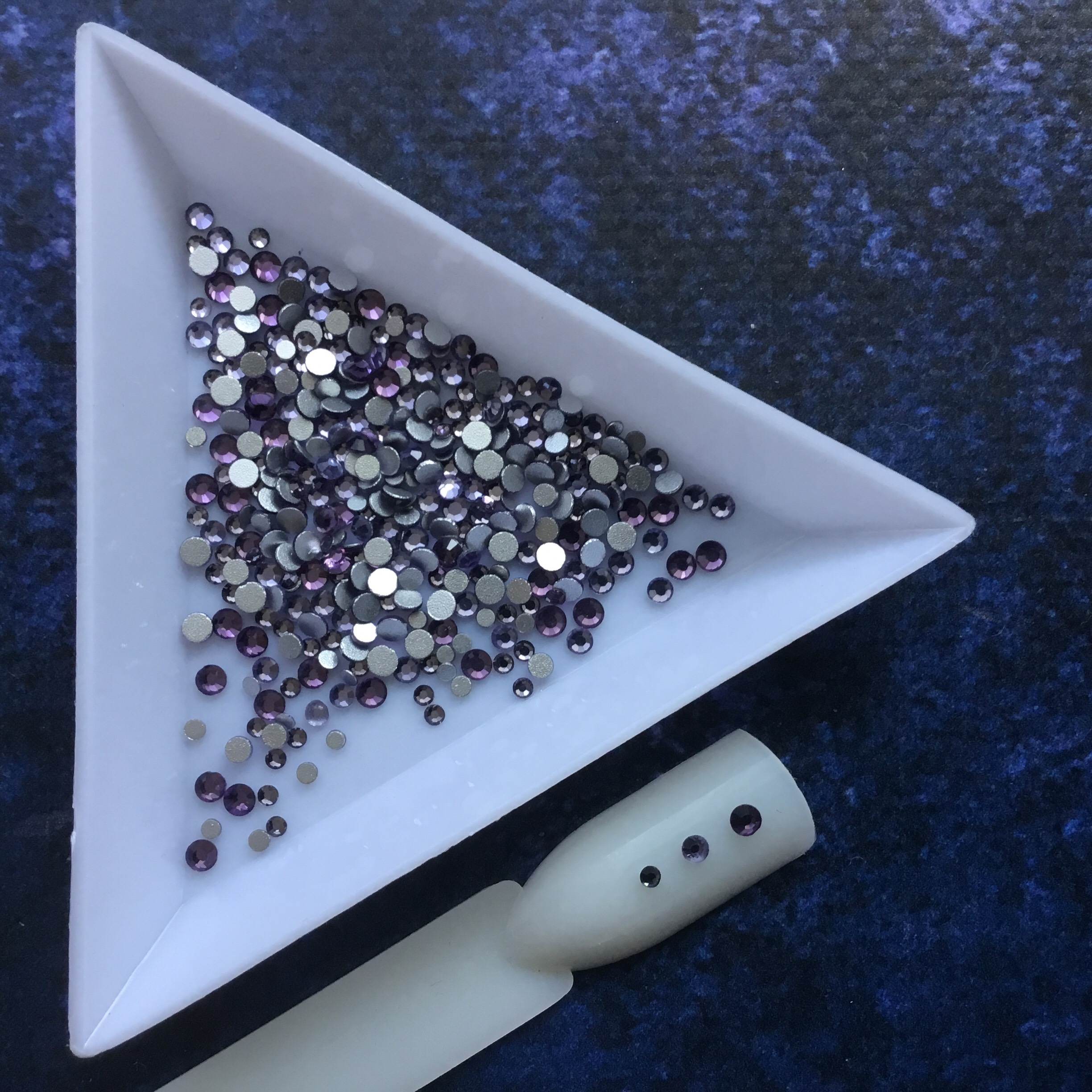 Микс страз 14 Light Amethyst 300 шт.