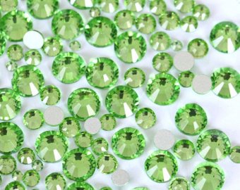 Микс размеров страз 16 Light Green 300 шт. - Зображення 2