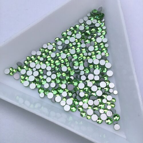 Микс размеров страз 16 Light Green 300 шт.