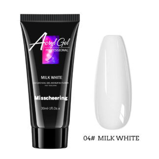 Акрилгель Misscheering 04 (Milk white), 30 мл