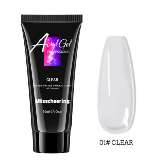 Акрилгель Misscheering 01 (Clear), 30 мл