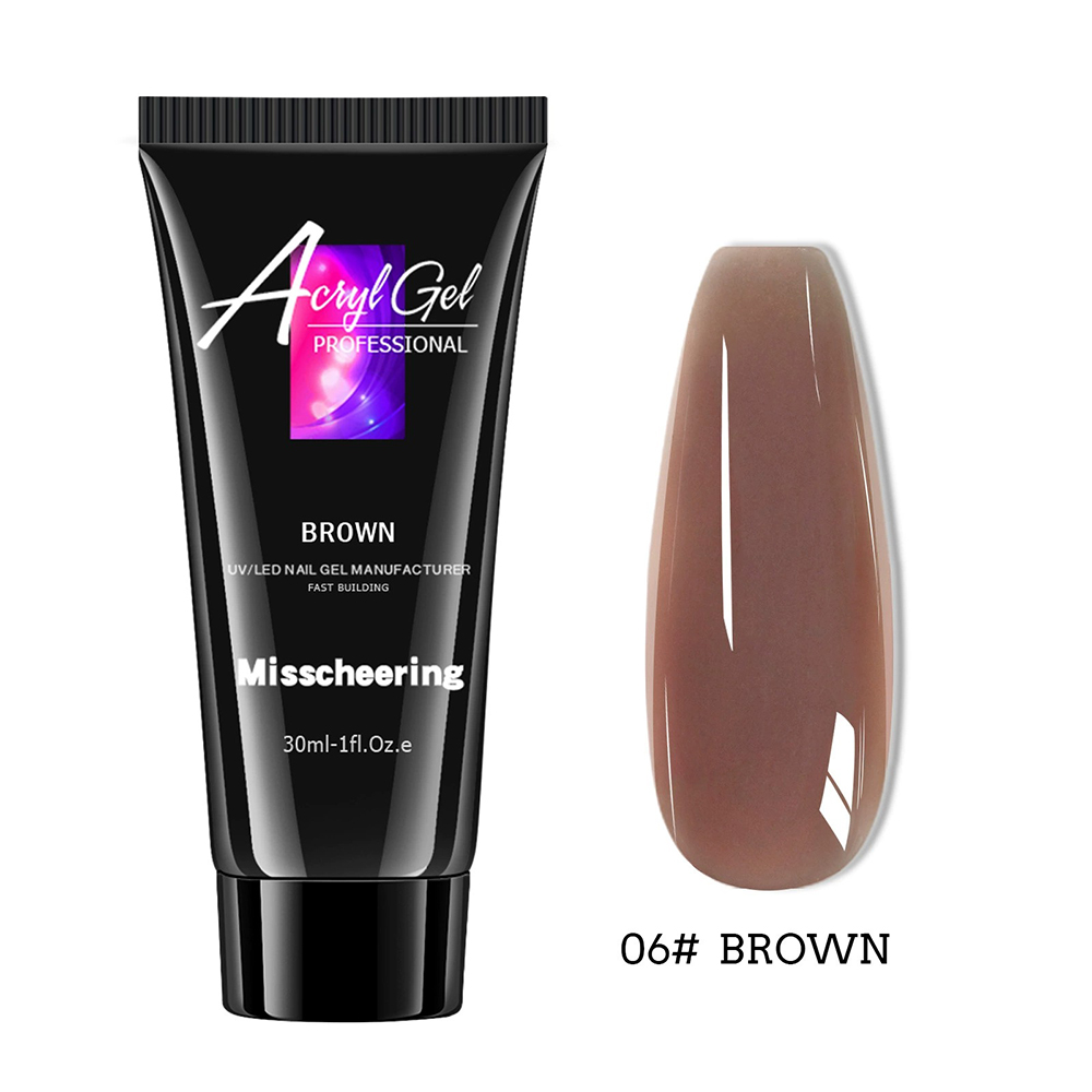 Акрилгель Misscheering 06 (Brown), 30 мл