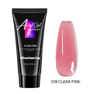 Акрилгель Misscheering 07 (Clear pink), 30 мл