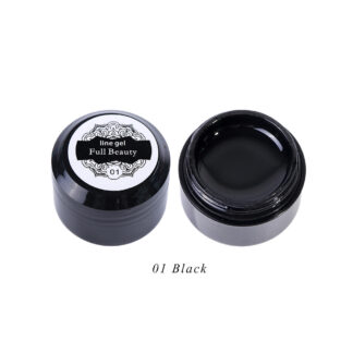 Гель-паутинка Full Beauty 01 (Black) 5 мл