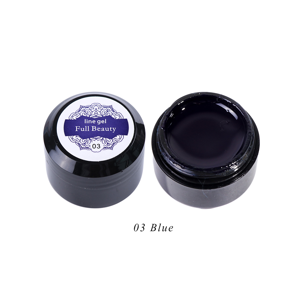 Гель-паутинка Full Beauty 03 (Blue), 5 мл