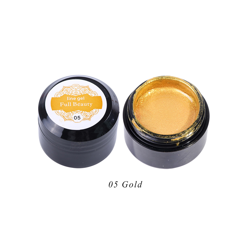 Гель-паутинка Full Beauty 05 (Gold), 5 мл