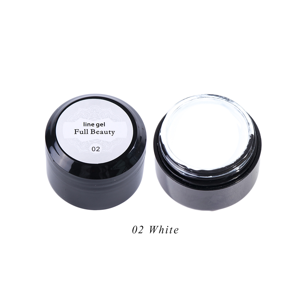 Гель-паутинка Full Beauty 02 (White), 5 мл
