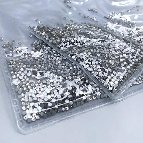 Стразы для ногтей Crystal (стекло) SS2 (1 мм), 1440 шт
