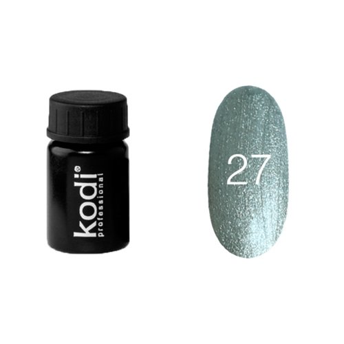 Гель-краска 27 (серебро) Kodi Professional, 4 мл