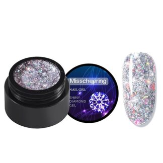 Гель с блискітками Shiny Diamond Gel Misscheering 01, 5 мл