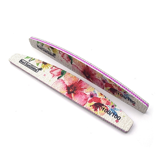 Пилка NailSunShine 100/100, лодочка