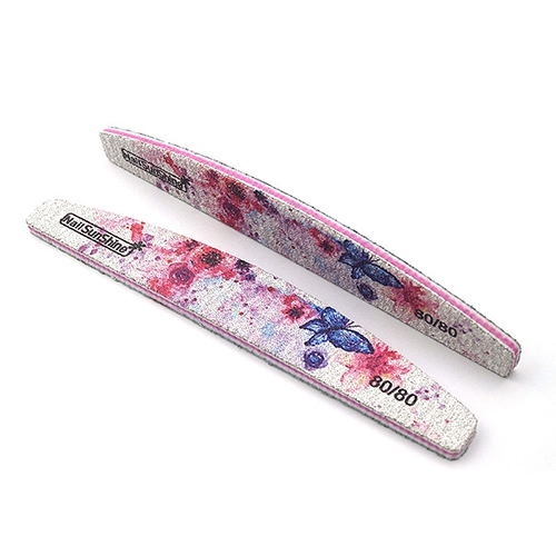 Пилка NailSunShine 80/80, лодочка