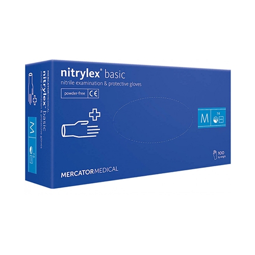 Нитриловые перчатки Nitrylex® PF Basic, размер M