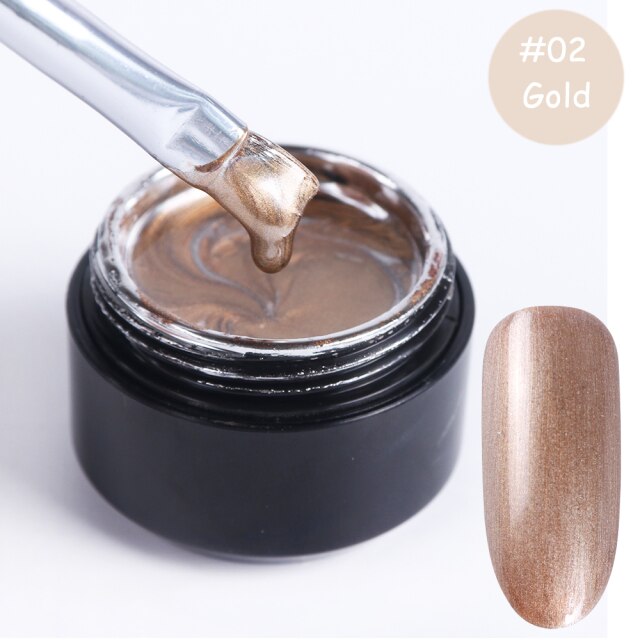Гель-краска Full Beauty Metallic