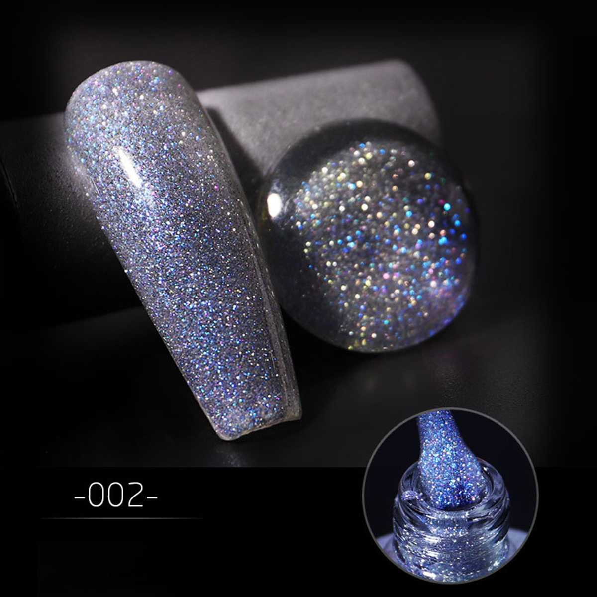 Гель-лак светоотражающий Misscheering REFLECTIVE 02, 8 мл