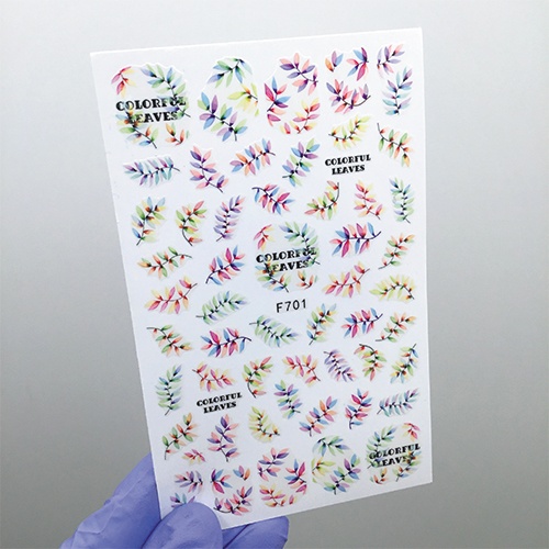 Наклейки Nail Sticker F701
