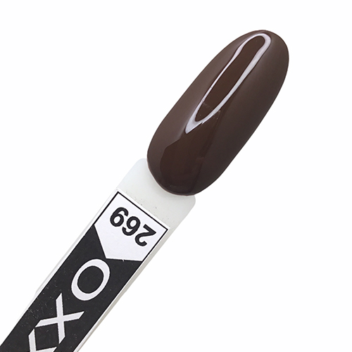 Гель-лак Oxxi 269 молочный шоколад эмаль