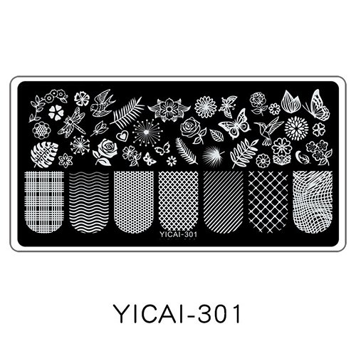Пластина для стемпинга YICAI-301 (металл)