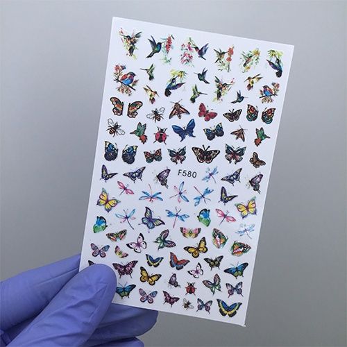Наклейки Nail Sticker F580