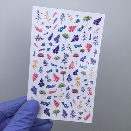 Наклейки Nail Sticker F610