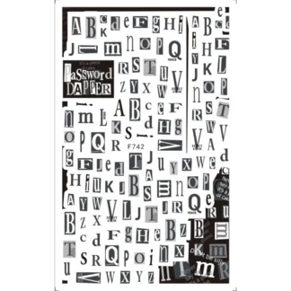 Наклейки Nail Sticker F742