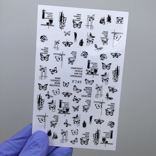 Наклейки Nail Sticker F749