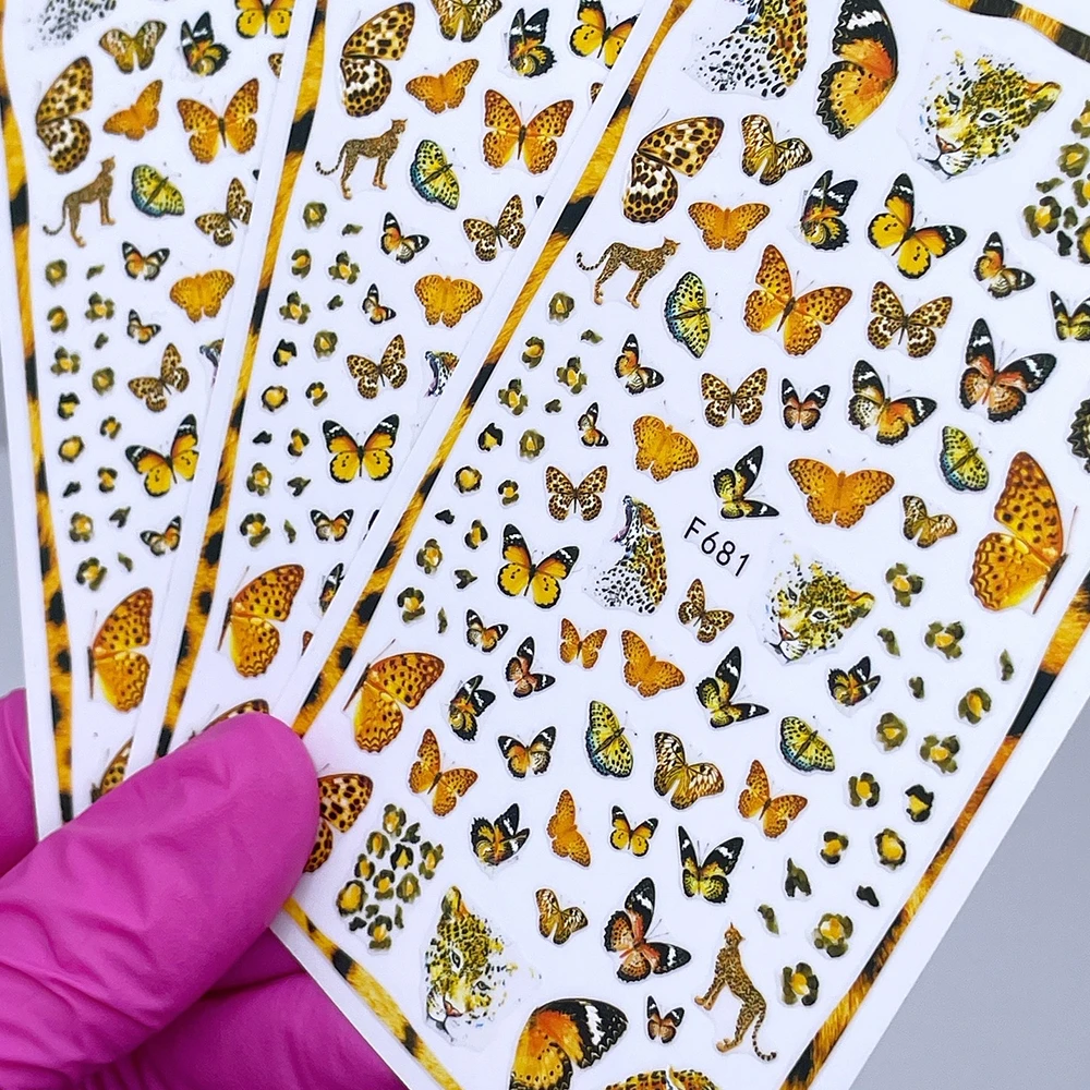 Наклейки Nail Sticker F681