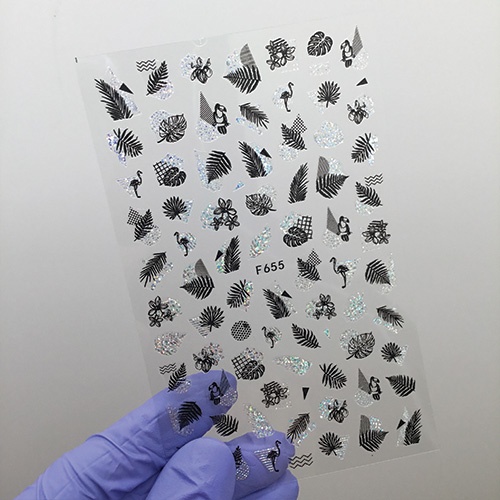 Наклейки Nail Sticker F655
