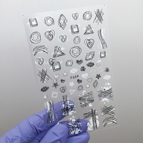 Наклейки Nail Sticker F659