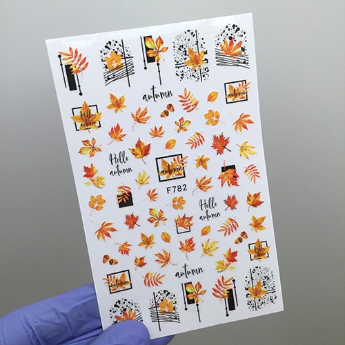 Наклейки Nail Sticker F782