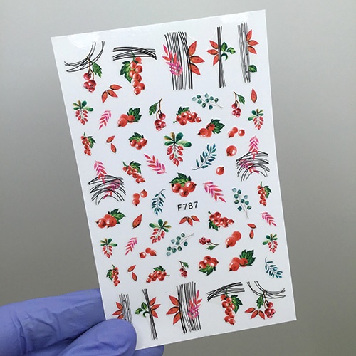Наклейки Nail Sticker F787