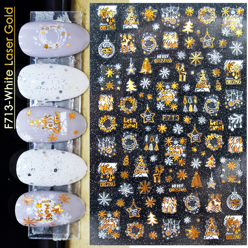 Наклейки Nail Sticker F713