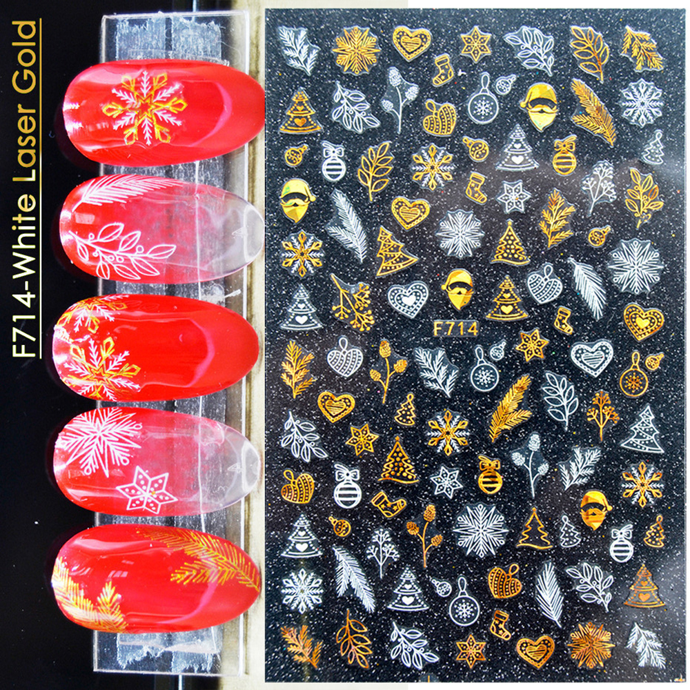 Наклейки Nail Sticker F714