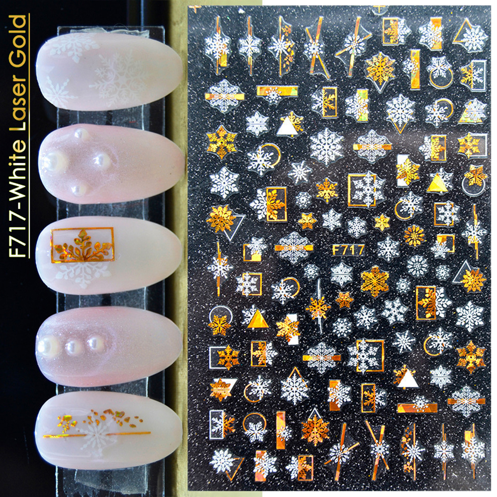Наклейки Nail Sticker F717
