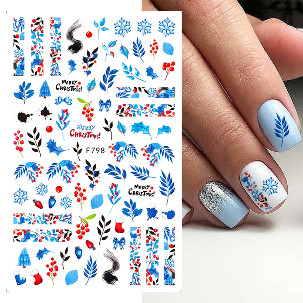 Наклейки Nail Sticker F798