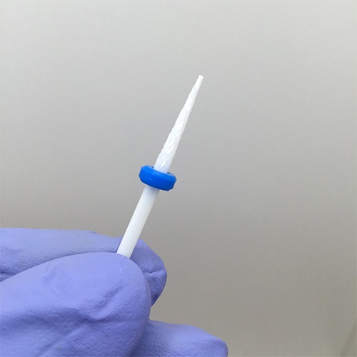 Керамическая фреза Small Cone с синей насечкой