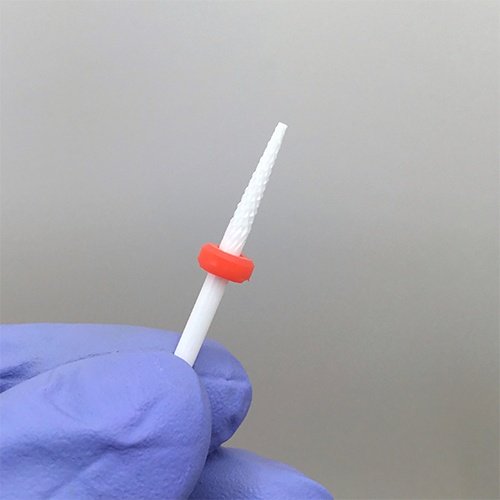 Керамическая фреза Small Cone с красной насечкой