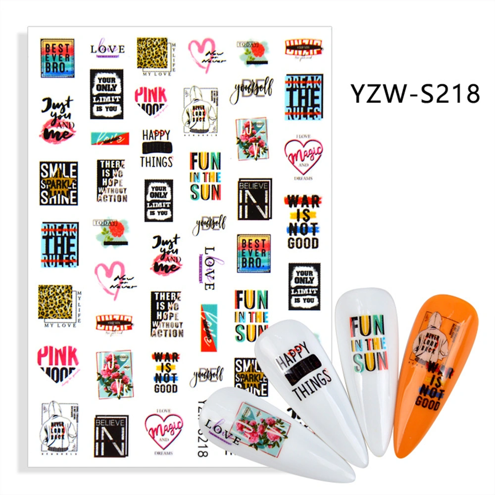 Наклейки YZW-S218