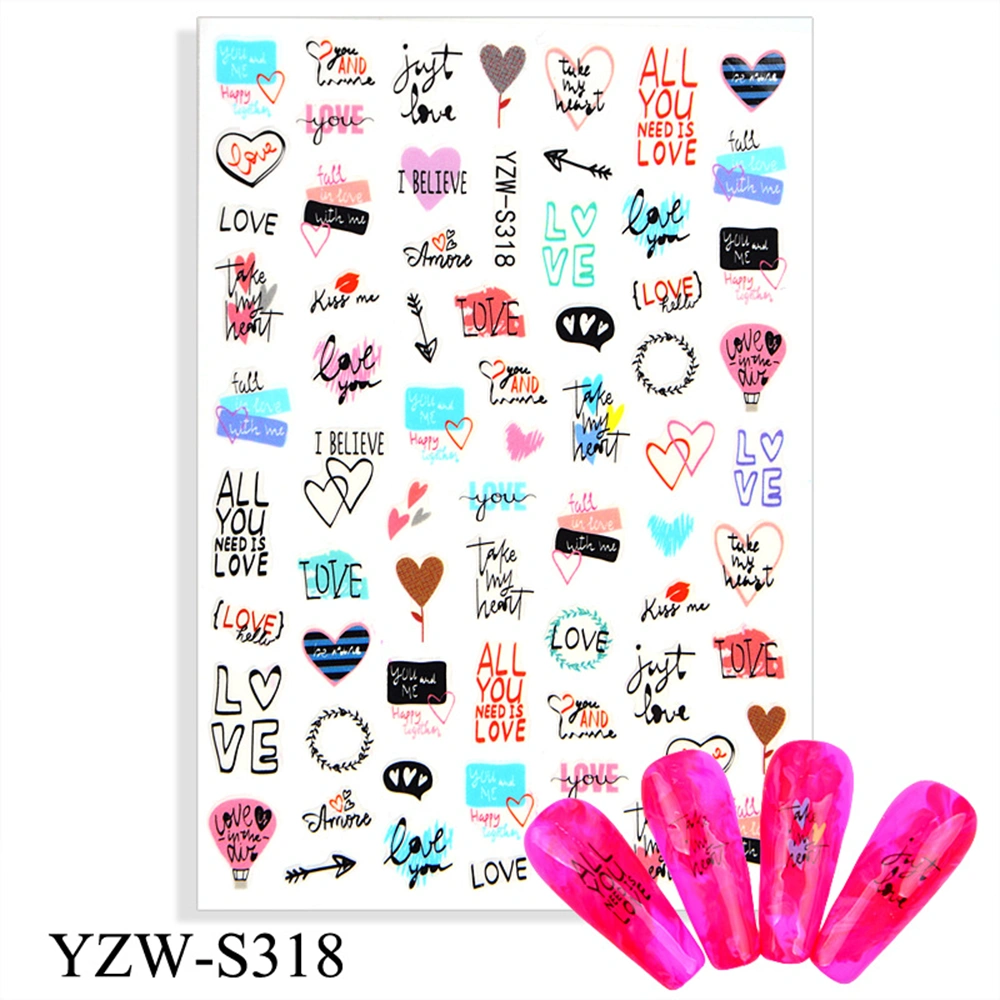 Наклейки YZW-S318