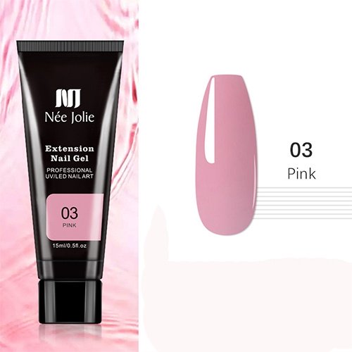 Акрилгель Nee Jolie 03 (Pink), 15 мл