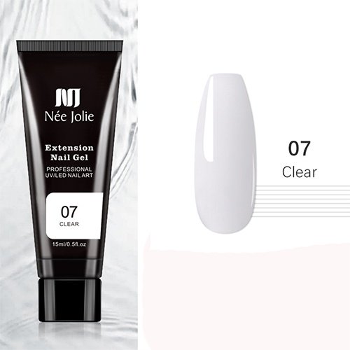 Акрилгель Nee Jolie 07 (Clear), 15 мл