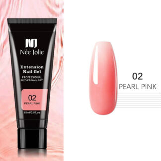 Акрилгель Nee Jolie 02 (Pearl pink), 15 мл