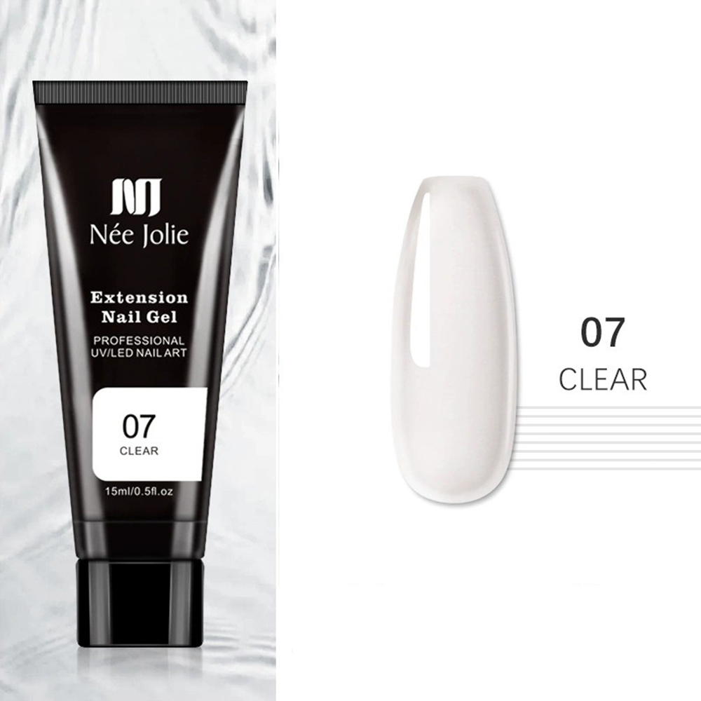 Акрилгель Nee Jolie 07 (Clear), 15 мл