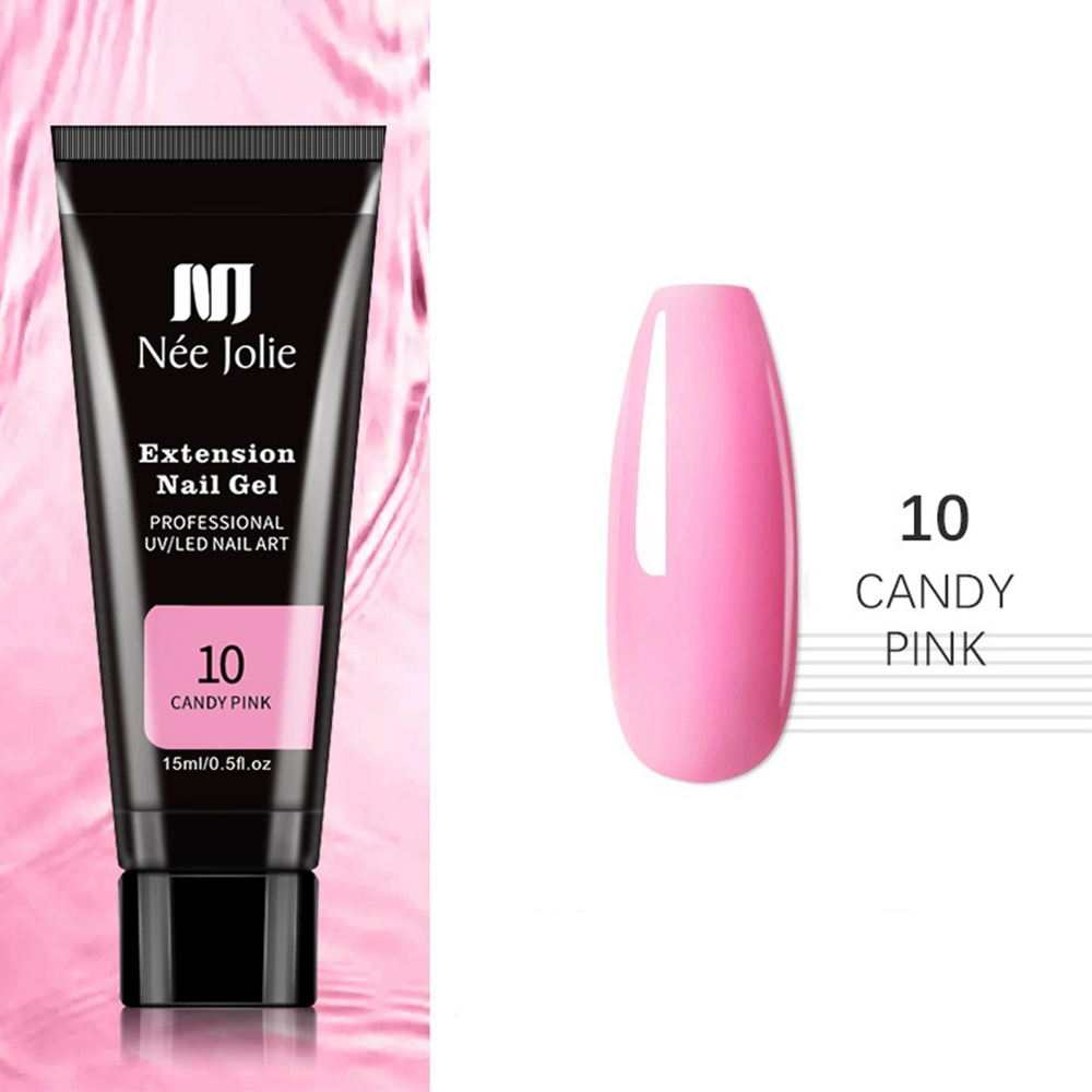 Акрилгель Nee Jolie 10 (Candy pink), 15 мл