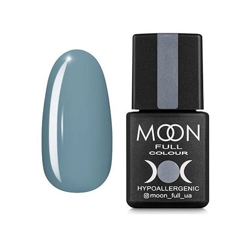 Гель-лак Moon Full №150, 8 мл (світло-сірий з блакитним подтоном)