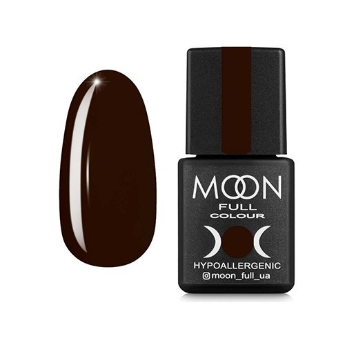 Гель-лак Moon Full №236 Fashion Сolor, 8 мл (темний шоколад)