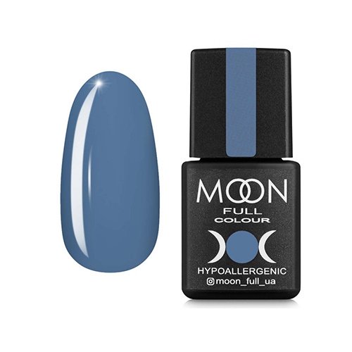 Гель-лак Moon Full №241 Fashion Сolor, 8 мл (джинсовий)
