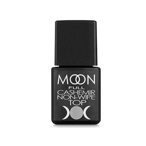 Moon Full Top Cashemir - матовий топ для гель лаку без липкого шару, 8 мл