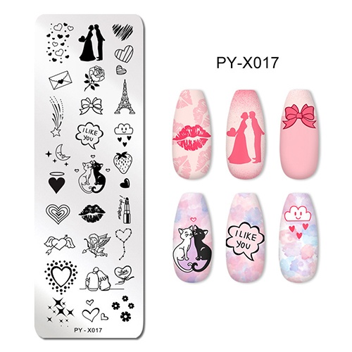 Пластина для стемпинга PY-X017