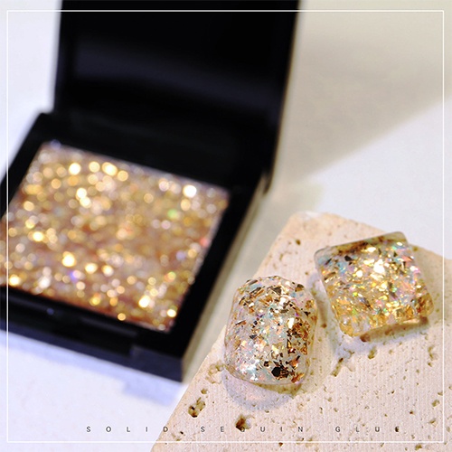 Гель-глиттер Solid Glitter UV Gel 13